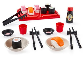 Ecoiffier Sushi-doos (I-2523) in de groep SPEELGOED, KINDER- & BABYPRODUCTEN / Speelgoed / Klein huis en rollenspel bij TP E-commerce Nordic AB (C90420)