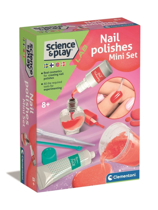 Clementoni Mini Lab - Nagels (Scandinavisch) (78841) in de groep SPEELGOED, KINDER- & BABYPRODUCTEN / Speelgoed / Ambachten bij TP E-commerce Nordic AB (C90422)