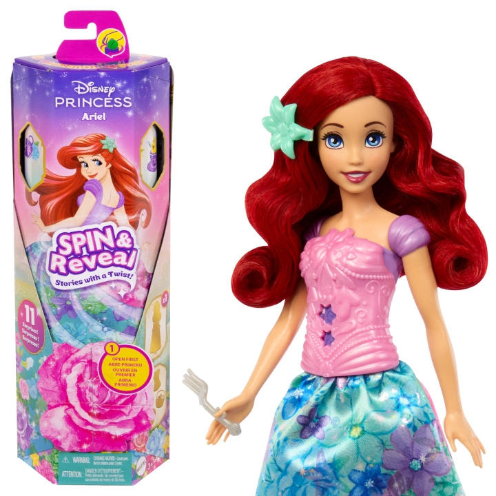 Disney Princess - Spin & onthul Ariel pop (HTV88) in de groep SPEELGOED, KINDER- & BABYPRODUCTEN / Speelgoed / Docks & Accessoires bij TP E-commerce Nordic AB (C90457)