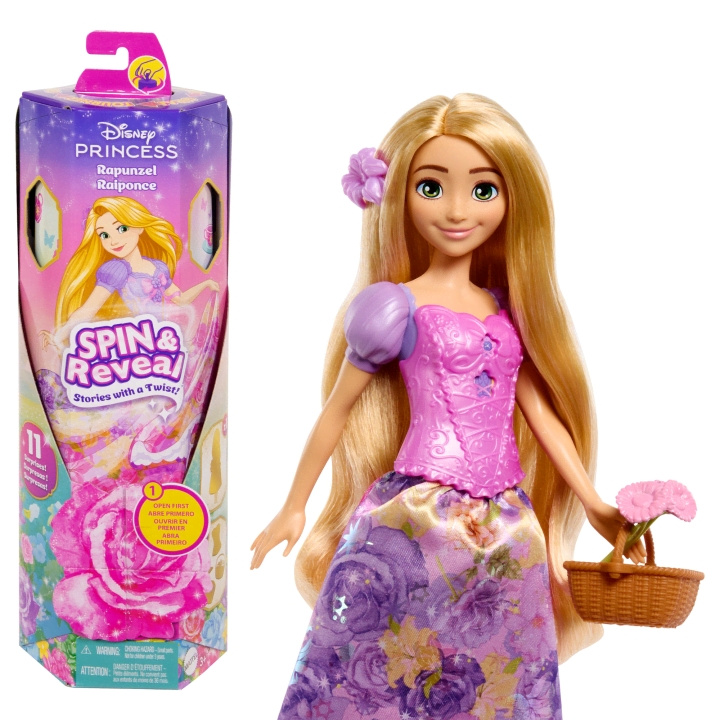 Disney Prinses - Draai en onthul - Rapunzel (HTV86) in de groep SPEELGOED, KINDER- & BABYPRODUCTEN / Speelgoed / Docks & Accessoires bij TP E-commerce Nordic AB (C90458)