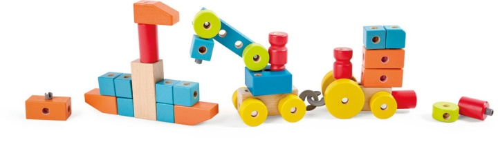 Hape Oneindige verbeelding bouwstenen (87-0519) in de groep SPEELGOED, KINDER- & BABYPRODUCTEN / Speelgoed / Bouwspeelgoed / Bouwblokken bij TP E-commerce Nordic AB (C90488)