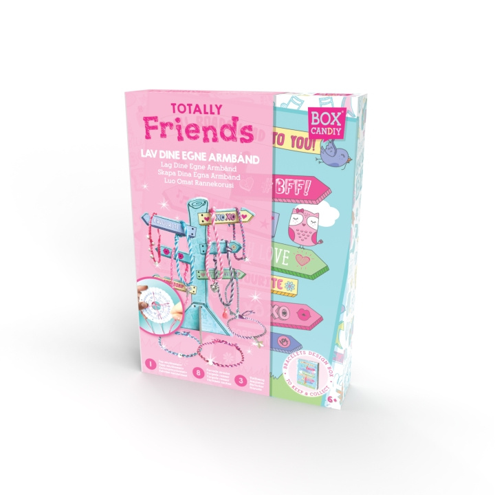 BOX CANDIY Armbandenset - Totally Friends - (BC-1932) in de groep SPEELGOED, KINDER- & BABYPRODUCTEN / Speelgoed / Ambachten bij TP E-commerce Nordic AB (C90506)