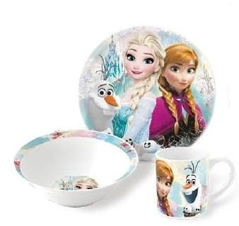 Disney Frost - Geschenkset 3 st. (95537) in de groep SPEELGOED, KINDER- & BABYPRODUCTEN / Eten & Drinken / Kinderservies bij TP E-commerce Nordic AB (C90528)