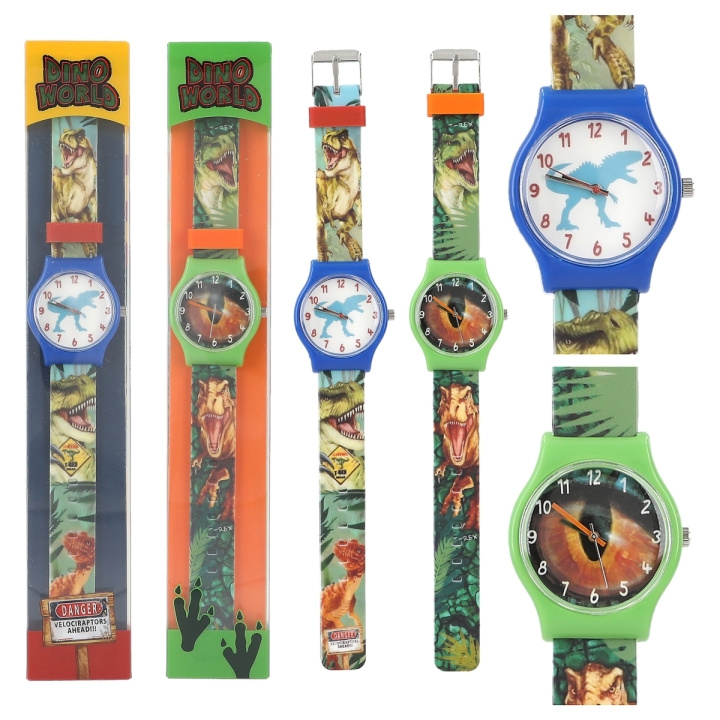 Dino World Siliconen Horloge ( 0412955 ) in de groep SPORT, VRIJE TIJD & HOBBY / Accessoires / Klokken bij TP E-commerce Nordic AB (C90552)