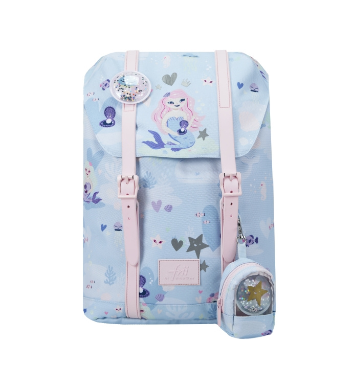 Frii of Norway 22L schooltas - Retro Zeemeermin (24100) in de groep SPEELGOED, KINDER- & BABYPRODUCTEN / Reizen / Kindertassen bij TP E-commerce Nordic AB (C90560)