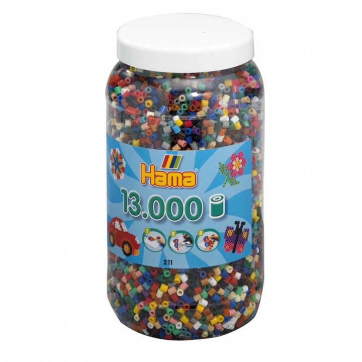 HAMA Beads Hama - Midi kralen 13000st mix 67 in de groep SPEELGOED, KINDER- & BABYPRODUCTEN / Speelgoed / Ambachten bij TP E-commerce Nordic AB (C90570)