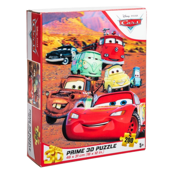 Disney 3D-puzzel 200 Stuks Cars (41040013-04) in de groep SPORT, VRIJE TIJD & HOBBY / Hobby / Puzzel bij TP E-commerce Nordic AB (C90574)