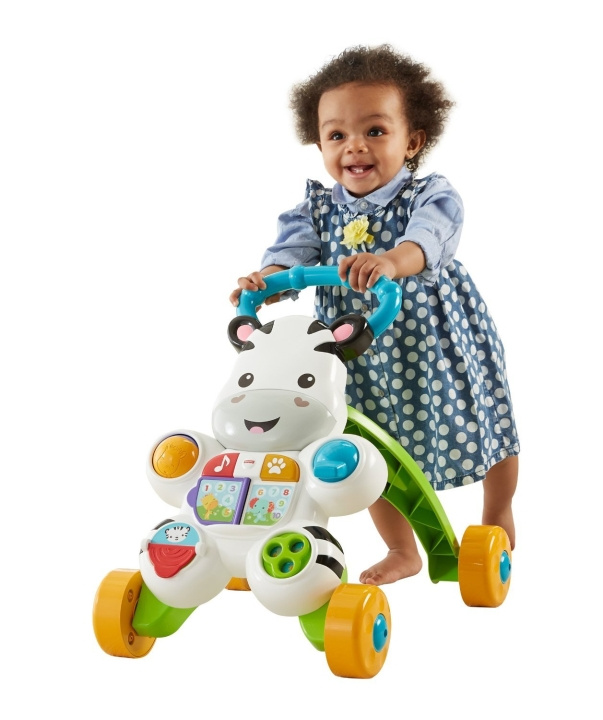 Fisher-Price Baby - Leren met mij Zebra Wandelaar (DLD80) in de groep SPEELGOED, KINDER- & BABYPRODUCTEN / Babyspeelgoed / Loopstoeltjes bij TP E-commerce Nordic AB (C90597)