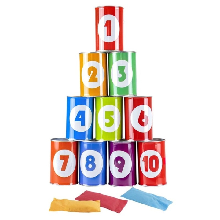 Happy Summer Blik Toss Spel (302175) in de groep SPEELGOED, KINDER- & BABYPRODUCTEN / Buitenspeelgoed / Sport & Spel bij TP E-commerce Nordic AB (C90603)