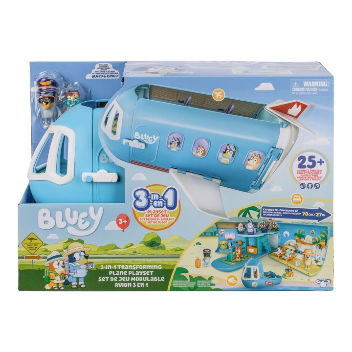 Bluey Bluey escape Convertibel Vliegtuig (90261) in de groep COMPUTERS & RANDAPPARATUUR / Computerkabels / Overige computerkabels bij TP E-commerce Nordic AB (C90645)