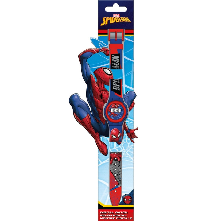 Disney Kids Licensing - Digitaal polshorloge - Spider-Man (0878311-SPD4972) in de groep SPORT, VRIJE TIJD & HOBBY / Accessoires / Klokken bij TP E-commerce Nordic AB (C90654)