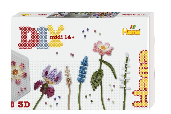 HAMA Beads HAMA - Midi kralenkunst - Boeket (3621) in de groep SPEELGOED, KINDER- & BABYPRODUCTEN / Speelgoed / Ambachten bij TP E-commerce Nordic AB (C90656)