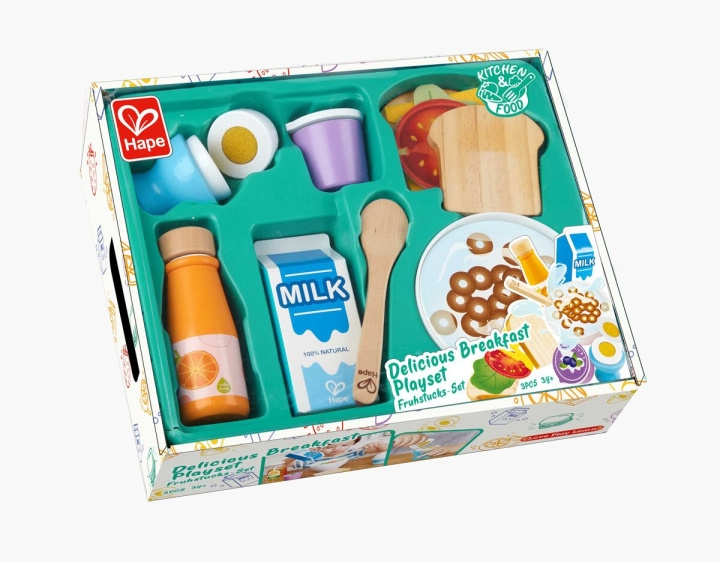 Hape Heerlijk Ontbijt Speelset (87-3172) in de groep SPEELGOED, KINDER- & BABYPRODUCTEN / Speelgoed / Speelset bij TP E-commerce Nordic AB (C90664)