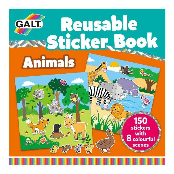 Galt Herbruikbaar Stickerboek - Dieren (31005098) in de groep SPEELGOED, KINDER- & BABYPRODUCTEN / Speelgoed / Ambachten bij TP E-commerce Nordic AB (C90670)