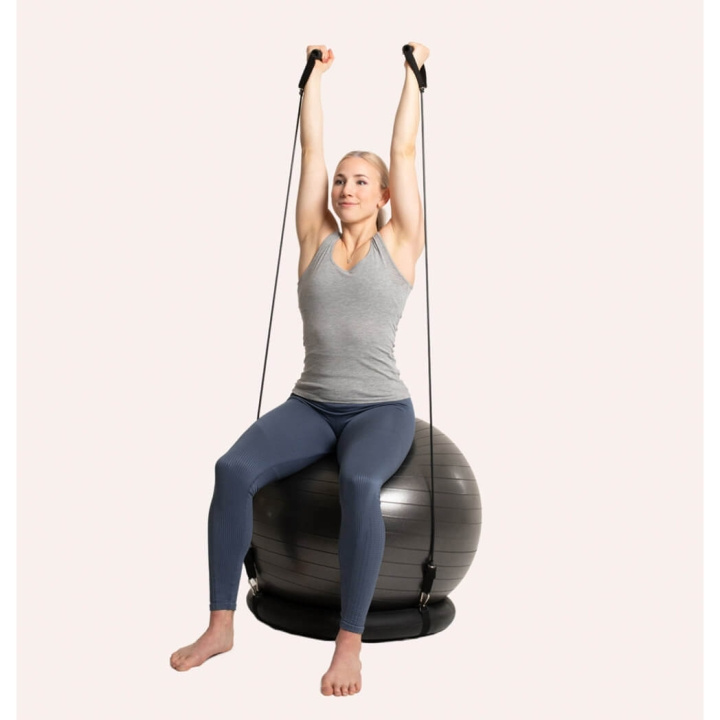 SWEDISH POSTURE Gymboll med Träningsband in de groep SPORT, VRIJE TIJD & HOBBY / Oefen materiaal / Training-accessoires bij TP E-commerce Nordic AB (C90724)