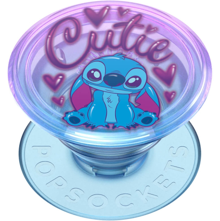 PopSockets Mobilhållare PopGrip Licensed Cutie Stitch in de groep SMARTPHONE & TABLETS / Overige accessoires / Popsockets bij TP E-commerce Nordic AB (C90738)