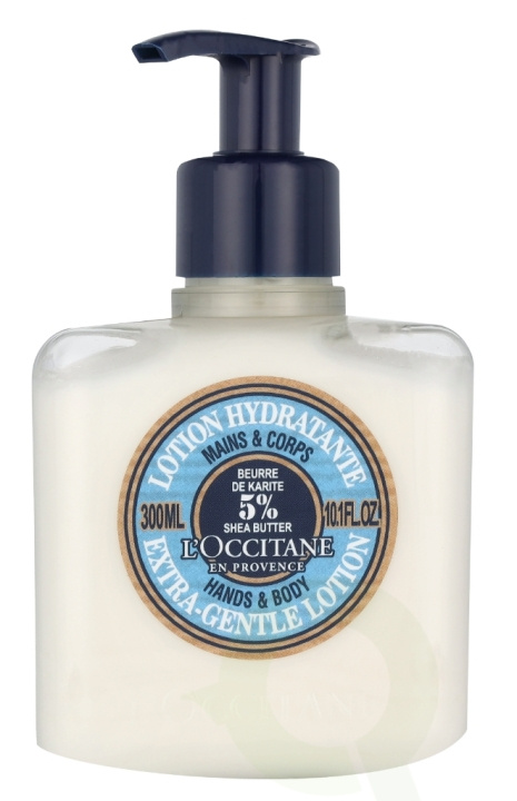 L\'Occitane Shea Butter Extra-Gentle Lotion 300 ml Hands & Body in de groep BEAUTY & HEALTH / Huidsverzorging / Lichaamsverzorging / Body lotion bij TP E-commerce Nordic AB (C90854)