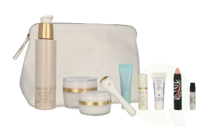 Sisley Sisleya L\'Integral Anti-Age Prestige Set 247.8 ml Anti-Age 150ml/Contour Cream 50ml/ Makeup Remover 15ml/Serum 15ml/Mask 5ml/Edp Spray 10ml/Gloss 1g in de groep BEAUTY & HEALTH / Cadeausets / Cadeausets voor haar bij TP E-commerce Nordic AB (C90858)