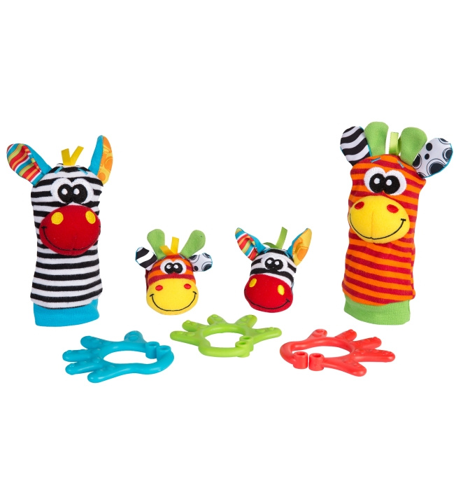 Playgro Jungle vrienden cadeaupakket (10182436) in de groep SPEELGOED, KINDER- & BABYPRODUCTEN / Babyspeelgoed / Activiteitenspeelgoed bij TP E-commerce Nordic AB (C90889)