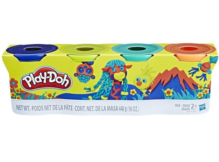 PLAY-DOH Pakket Wilde Kleuren (E4867) in de groep SPEELGOED, KINDER- & BABYPRODUCTEN / Speelgoed / Ambachten bij TP E-commerce Nordic AB (C90890)