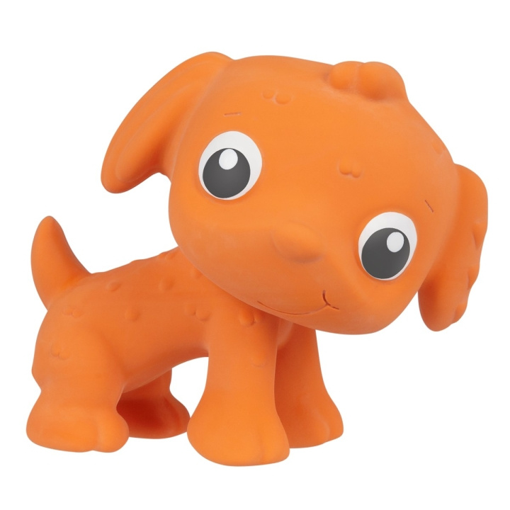 Playgro Eco Play Natuurrubber Pooky Puppy - Oranje (10188822) in de groep SPEELGOED, KINDER- & BABYPRODUCTEN / Babyspeelgoed / Knuffels bij TP E-commerce Nordic AB (C90969)