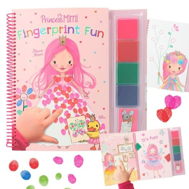 Princess Mimi Vingerafdruk Fun ( 0412105 ) in de groep SPEELGOED, KINDER- & BABYPRODUCTEN / Speelgoed / Ambachten bij TP E-commerce Nordic AB (C90979)