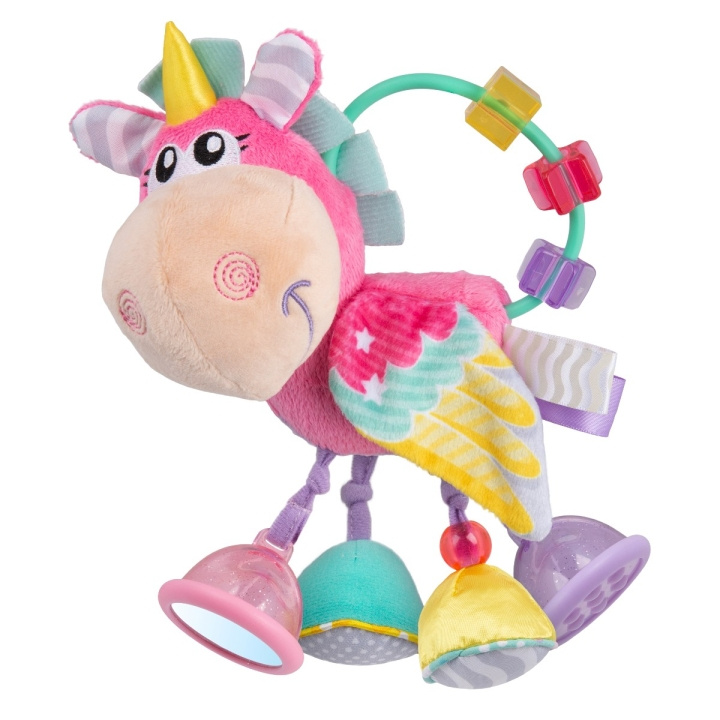 Playgro Eenhoorn rammelaar - Roze - (10188463) in de groep SPEELGOED, KINDER- & BABYPRODUCTEN / Babyspeelgoed / Activiteitenspeelgoed bij TP E-commerce Nordic AB (C90985)