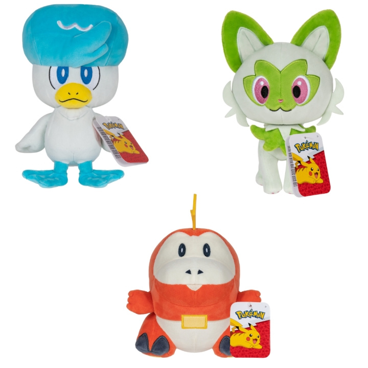 Pokémon Pluche 20 cm - Generatie IX - ASS (PKW3351) in de groep SPEELGOED, KINDER- & BABYPRODUCTEN / Babyspeelgoed / Knuffels bij TP E-commerce Nordic AB (C90988)