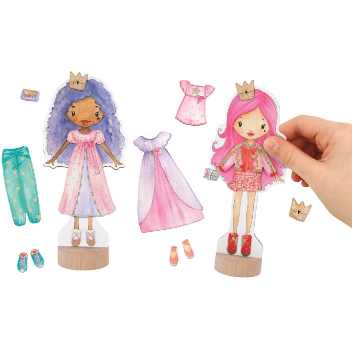 Princess Mimi Magnetische aankleedpoppen (048839) in de groep SPEELGOED, KINDER- & BABYPRODUCTEN / Speelgoed / Figuren, Miniaturen & accessoires bij TP E-commerce Nordic AB (C91007)