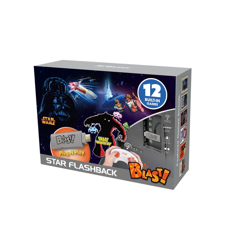 AtGames Ster Flashback Blast! in de groep HOME ELECTRONICS / Spelconsoles en accessoires / Overige games bij TP E-commerce Nordic AB (C91018)