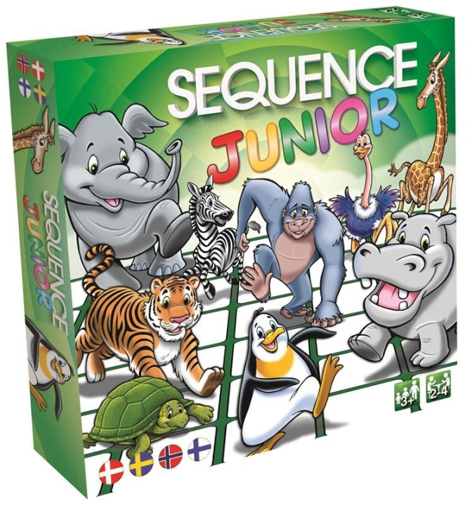 Asmodee Sequence Junior (Scandinavisch) (GOL8004) in de groep SPEELGOED, KINDER- & BABYPRODUCTEN / Spelletje / Bordspellen bij TP E-commerce Nordic AB (C91020)