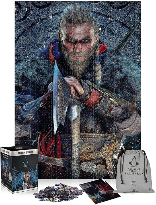 Assassins Creed Valhalla: Eivor puzzles 1000 pcs in de groep SPORT, VRIJE TIJD & HOBBY / Hobby / Puzzel bij TP E-commerce Nordic AB (C91021)