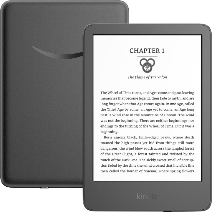 Amazon Kindle E-Reader 6 scherm - 16GB - 2022 - Zwart in de groep SMARTPHONE & TABLETS / Tabletten lezen bij TP E-commerce Nordic AB (C91024)