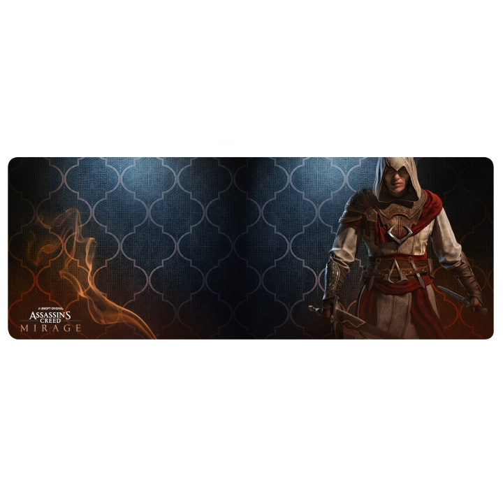 Assassin\'s Creed Mirage - XL Muismat - Assassin Portrait in de groep COMPUTERS & RANDAPPARATUUR / GAMING / Muismat bij TP E-commerce Nordic AB (C91032)