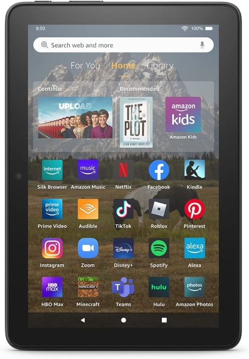 Amazon Fire HD 8 Tablet 2022 8 HD-scherm 64 GB - Zwart in de groep SMARTPHONE & TABLETS / Tablets bij TP E-commerce Nordic AB (C91033)