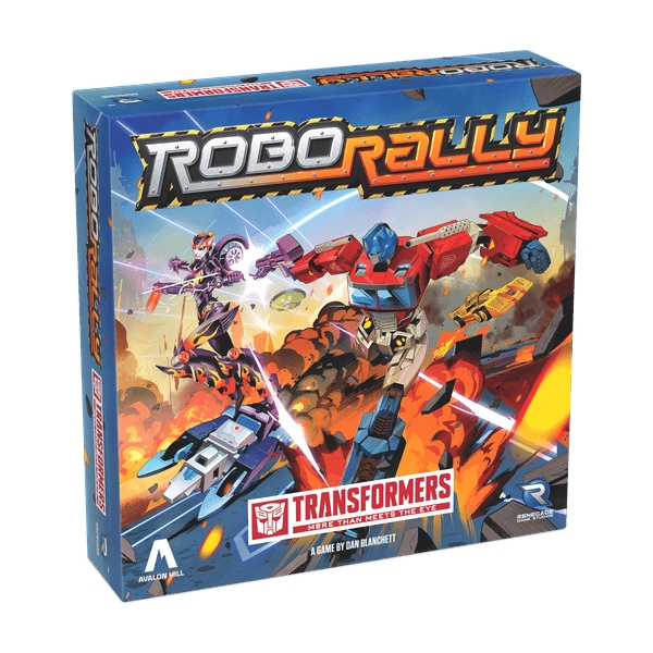 Asmodee Robo Rally Transformers (RGD02652) in de groep SPEELGOED, KINDER- & BABYPRODUCTEN / Spelletje / Bordspellen bij TP E-commerce Nordic AB (C91034)