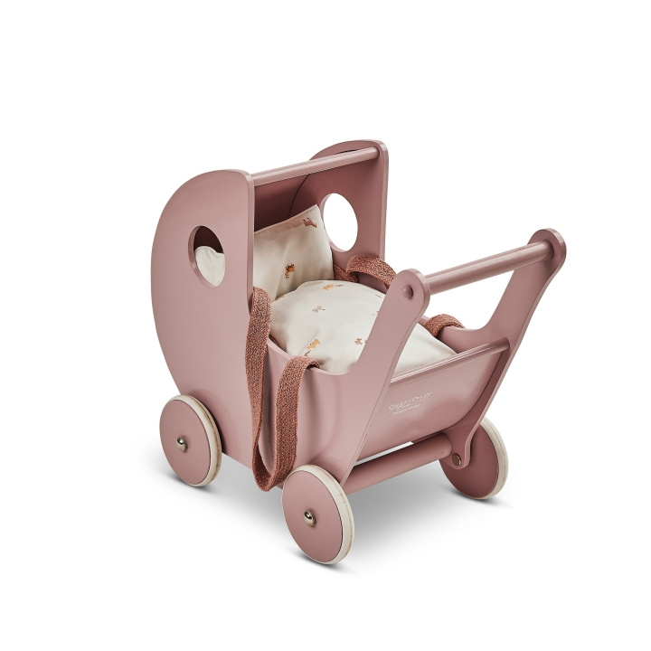 Smallstuff Houten poppenwagen - Poeder in de groep SPEELGOED, KINDER- & BABYPRODUCTEN / Speelgoed / Docks & Accessoires bij TP E-commerce Nordic AB (C91111)