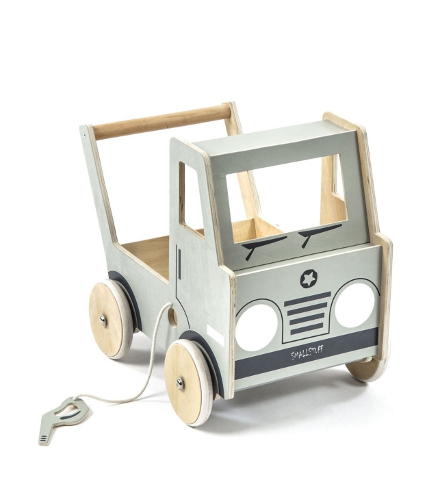 Smallstuff Loopwagen - Grijs in de groep SPEELGOED, KINDER- & BABYPRODUCTEN / Babyspeelgoed / Loopstoeltjes bij TP E-commerce Nordic AB (C91117)