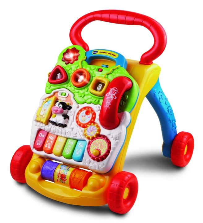 VTech Baby Barnets første Gåvogn (Deens) (950-077032) in de groep SPEELGOED, KINDER- & BABYPRODUCTEN / Babyspeelgoed / Loopstoeltjes bij TP E-commerce Nordic AB (C91120)