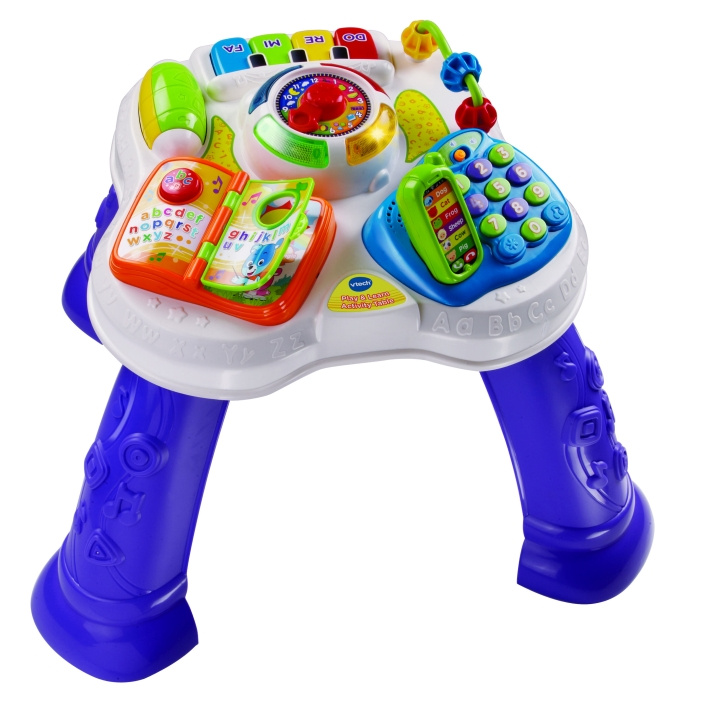 VTech Baby speel- en leertafel (Deens) (950-148032) in de groep SPEELGOED, KINDER- & BABYPRODUCTEN / Babyspeelgoed / Activiteitenspeelgoed bij TP E-commerce Nordic AB (C91123)