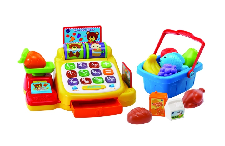 VTech Kassa (Deens) (950-191332) in de groep SPEELGOED, KINDER- & BABYPRODUCTEN / Babyspeelgoed / Activiteitenspeelgoed bij TP E-commerce Nordic AB (C91127)