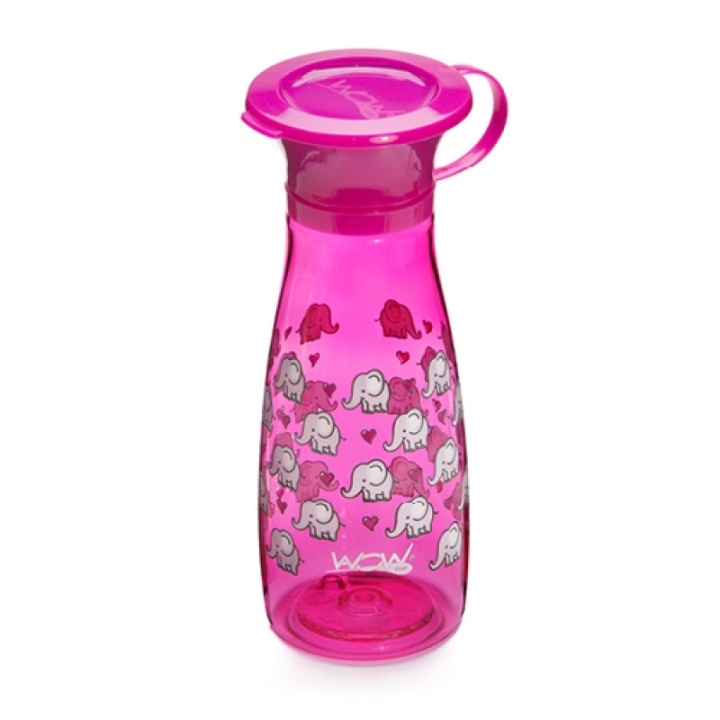 Wow Gear WOW - Beker Mini - Roze Olifantjes (WOW141) in de groep SPEELGOED, KINDER- & BABYPRODUCTEN / Eten & Drinken / Babyflessen & Accessoires bij TP E-commerce Nordic AB (C91149)