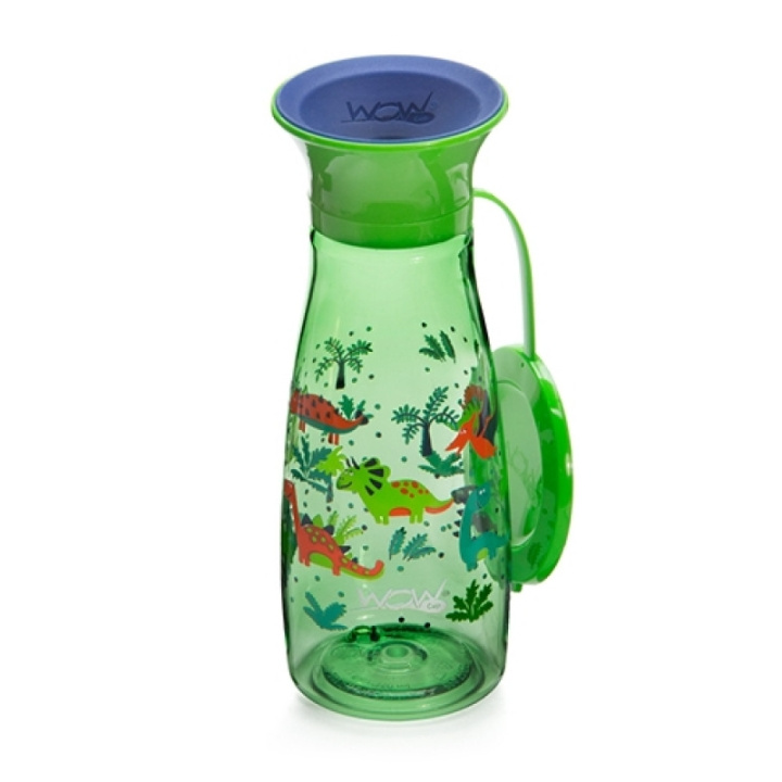 Wow Gear WOW - Beker Mini - Groene Dinosuars (WOW143) in de groep SPEELGOED, KINDER- & BABYPRODUCTEN / Eten & Drinken / Babyflessen & Accessoires bij TP E-commerce Nordic AB (C91151)