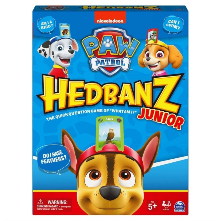 Paw Patrol Hedbanz (Noords) (6059939) in de groep SPEELGOED, KINDER- & BABYPRODUCTEN / Spelletje / Kinderspellen bij TP E-commerce Nordic AB (C91157)