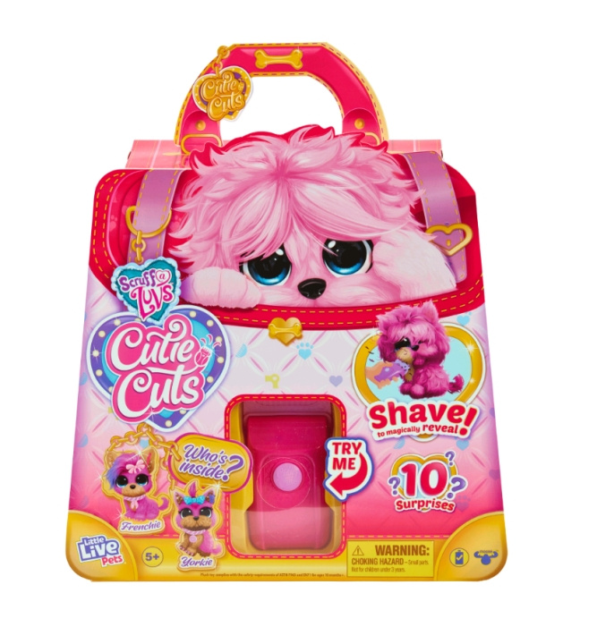 Scruff-a-Luv s - Cutie Cut Pink (30249) in de groep SPEELGOED, KINDER- & BABYPRODUCTEN / Babyspeelgoed / Knuffels bij TP E-commerce Nordic AB (C91165)