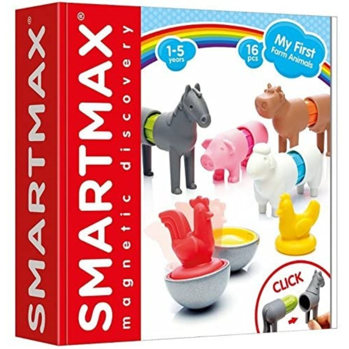 SmartMax Smart Max - Mijn eerste boerderijdieren (Scandinavisch) (SG4986) in de groep SPEELGOED, KINDER- & BABYPRODUCTEN / Speelgoed / Speelset bij TP E-commerce Nordic AB (C91176)