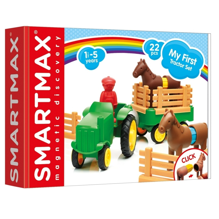 SmartMax Smart Max - Mijn eerste trekker 3 (Scandinavisch) (SG5022) in de groep SPEELGOED, KINDER- & BABYPRODUCTEN / Speelgoed / Speelset bij TP E-commerce Nordic AB (C91177)