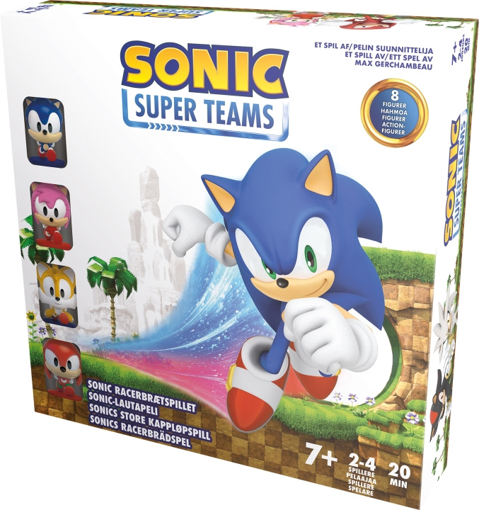 Sonic Racer Bordspel (Scandinavisch) (Sonic01NOR) in de groep SPEELGOED, KINDER- & BABYPRODUCTEN / Spelletje / Bordspellen bij TP E-commerce Nordic AB (C91183)