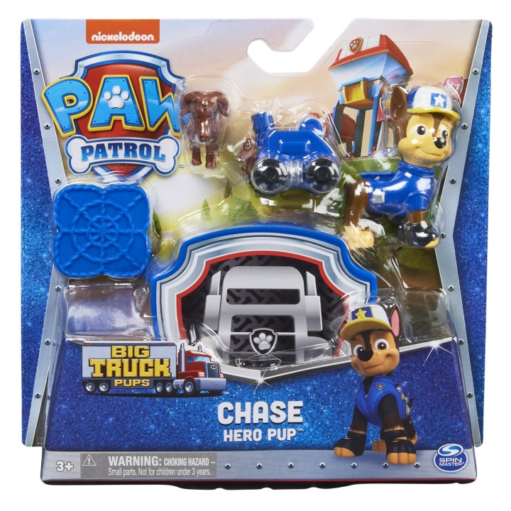 Paw Patrol Big Hero Pups - Chase (6065250) in de groep SPEELGOED, KINDER- & BABYPRODUCTEN / Speelgoed / Figuren, Miniaturen & accessoires bij TP E-commerce Nordic AB (C91195)