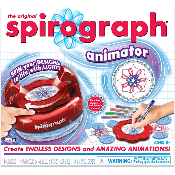 Spirograph Animator (33002157) in de groep SPEELGOED, KINDER- & BABYPRODUCTEN / Speelgoed / Tekenen & Tellen bij TP E-commerce Nordic AB (C91214)